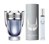 PACO RABANNE Invictus, set spray da 100 ml, spray per il bagno, 150 ml, deod spray MG10 ml, 1 set