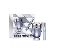 Rabanne Invictus Set: eau de toilette + eau de toilette formato da viaggio