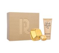 Paco Rabanne Lady Million cofanetto regalo: EDP 80 ml + latte corpo 100 ml + EDP 5 ml per Donna