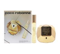Paco Rabanne Lady Million for Women - 2 PC Gift Set 2,7 once EDP Spray 0,68 once di spray da viaggio EDP