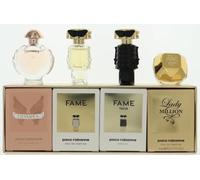 Paco Rabanne Set di 4 mini Eau de Parfum da donna (5 ml Lady Million + 5 ml Olympea + 4 ml Fame + 5 ml Million Gold)