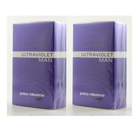 Paco Rabanne Ultraviolet Man - EDT Eau de Toilette 100 ml - 2x