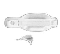 Maniglia esterna della porta PACOL IVE-DH-0018 per DAILY II Furgone 2.5 1989-