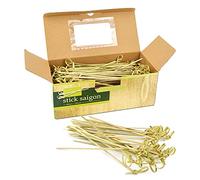 Pacovis PZ 250 STECCHINO in Bamboo Saigon da CM 15 in Legno Sticks for Happy Hour STECCO