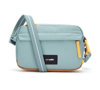 Pacsafe Go Borsa a tracolla blu-grigio, poliestere, unisex
