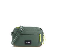 Pacsafe Go Borsa a tracolla verde scuro, poliestere, unisex