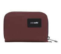 pacsafe porta carte di credito RFIDsafe Card Wallet Garnet Red