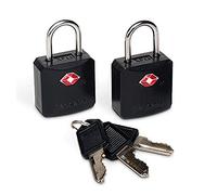 pacsafe Prosafe 620 Luggage Padlocks Black, nero, Talla Unica, Lucchetto per bagagli