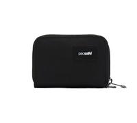 Pacsafe Rfidsafe RFID Blocking Card Wallet, Jet Black, One Size, Rfidsafe™ RFID Blocking Card Wallet