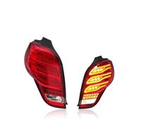 PaCsci Fanalino con Luce Stop Per Chevrolet Per Spark 2011-2014 Turno Sequenziale DRL Freno Reverse Plug Play Per Luci Posteriori Per LED Retromarcia Fanale(Red Electroplating)