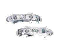 PaCsci Indicatori Nello Retrovisore Per Benz Classe S W220 1999-2002 L W215 1999-2003 Specchietto Retrovisore Con Indicatori Di Direzione A LED Per Auto(Clear 1 Pair)