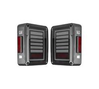 PaCsci Per Jeep Per Wrangler 2007-2017 JK JKU Con Break Back Up Light Retromarcia Segnale Di Parcheggio Gruppo Lampada Luci Posteriori A LED Lente Fumo Fanale Posteriore
