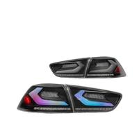 PACSCI Per Mitsubishi Lancer EVO X 2008-2020 Con Freno Retromarcia Sequenziale Indicatori Direzione Fanali Posteriori Coppia LED Posteriori RGB Lampade Coda Fanale Posteriore