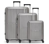 Pactastic Collection 01 Trolley-Set S/M/L Grey - Coffee Metallic