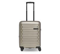 Pactastic Collection 04 THE CABIN + 4 ruote Trolley cabina S 55 cm espandibile beige