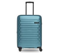 Pactastic Collection 04 THE MEDIUM + 4 ruote Carrello M 66 cm espandibile blu