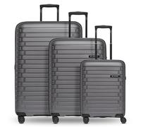 Pactastic Set di valigie grigio, Taglia One Size