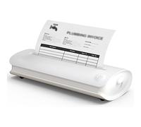 PACUM Stampante termica portatile A4, supporta la stampa senza inchiostro da 4/8 pollici, compatibile con il sistema Windows Mac Android e iOS, per l'home office all'aperto