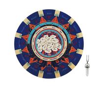 Pad a pendolo - Sentiero per divinazione rabdomante - Sentiero per divinazione 20,5 cm per la decorazione 'altare dello spirito, tappetino per con grafico a pendolo