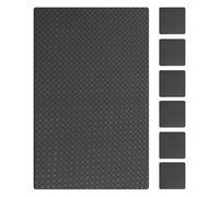 Pad anti-vibrazione, tappetino da trekking e da giardino, macchina da roba opaca, protezione ad alta densità, resistenza e resistenza scivolamento, 6 mm, ideale per pavimenti e pavimenti duri