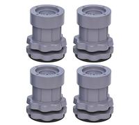 Pad antivibrante per lavatrice: pad antivibrante regolabile in 4 pezzi, cuscinetto di smorzamento delle vibrazioni con supporto della banda