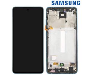 Pad completo Samsung A52 Schermo LCD Touch Glass originale Samsung Blu