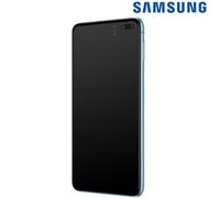 Pad completo Samsung S10 Plus Schermo LCD Touch Glass Originale Blu