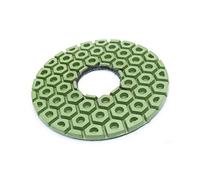 Pad di lucidatura del diamante 1 pezzo 5 pollici tampone di lucidatura diamantato mola abrasiva aggressiva for ceramica vetro granito pietra 125 mm utensile abrasivo bagnato(800)