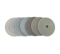 Pad di lucidatura del diamante 10 pezzi/set 5 pollici bianco diamante lucidatura pad 125mm lucidatura bagnato tamponi for pietra cemento pavimento(200)