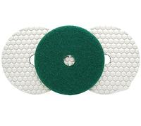 Pad di lucidatura del diamante 3 pezzi 125MM Tampone lucidante diamantato Uso a secco Rettifica affilata for granito Marmo Calcestruzzo Disco abrasivo flessibile Smerigliatrice angolare(800)
