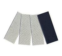 Pad di lucidatura del diamante 4 pezzi di lucidatura a mano diamantata for cemento, piastrelle, ceramica, marmo, pietra, utensili flessibili for smerigliatrice manuale #50(100)