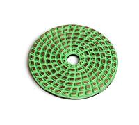 Pad di lucidatura del diamante Tampone lucidante diamantato da 5 pollici, mola abrasiva da 125 mm, disco abrasivo diamantato con legante in metallo sinterizzato for cemento, granito, smerigliatrice an