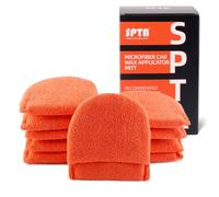 Pad di lucidatura SPTA 10 Pcs microfibre applicatore Tamponi per Pulizia Auto