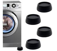 Pad Di Piedi Per La Lavatrice - Pad Di Gomma In Gomma Lavatrice | Stabilizzatori Di Lavatrice | Shock Assorbitore Adatto Per Anti-vibrazione, Riduzione Del Rumore E Protezione Del Pavimento Nelle Aree