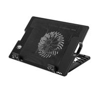 Pad di raffreddamento del computer portatile con 2 porte USB per 11 "-18" Notebook Gaming Fan Stand stabile regolabile 2 porte USB Supporto di raffreddamento silenzioso ventola dissipatore di calore