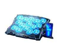 Pad di Raffreddamento Del Computer Portatile Luci LED 13Fans Per 14-21Inch Laptop Coolers 8Level Regolabile Altezza Stand Doppia Porta USB LED Dispositivi di Raffreddamento Del Computer Portatile