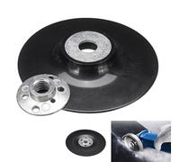 Pad di supporto resistente 150 mm con dado di bloccaggio per smerigliatrice ango