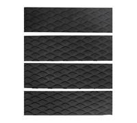 Pad di trazione per tavola da surf - Tappetino con impugnatura da 12 pollici | Protezione per ponte in EVA - 4 cuscinetti antiurto antiscivolo per tavola da surf, paddleboard, kiteboard e skimboard