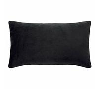PAD - Elegance - Cuscino Decorativo in Velluto, 35 x 60 cm, Senza Imbottitura, Colore: Nero