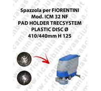 PAD HOLDER TRECSYSTEM per lavapavimenti FIORENTINI modello I 32 NF