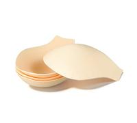 Pad in Spugna per Biancheria Intima Maschile 4 Pezzi Gialli | Struttura U Frontale Forata, Copertura Discreta e Traspirante, per Shorts e Costumi da Nuoto