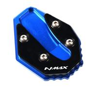 Pad Ingranditore Estensione Cavalletto Laterale Per Cavalletto Laterale CNC Per Moto Per Yamaha NMAX155 NMAX125 2020-2023(Blue)