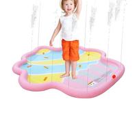 Pad Irrigatore Per Bambini All'aperto: Piscina Con Pad Per Spruzzi D'acqua, Tavolo Acqua Interattivo All'aperto, Pastiglie Per Spruzzi Per Bambini Con Spruzzi, M