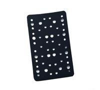 Pad Levigatore 80x133mm Spugna Morbida Gancio Loop(54hole) | Design gancio loop, disco in secondi, compatibile RTS400 LS130, per ideale vernice