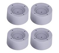 PAD MACCHIO PASSAGGIO 4PCS Anti Vibrazione Anti Skid Supporto pesante Piedi di supporto per il frigorifero per la lavatrice Materiale PP 7 x 7 x 4 cm