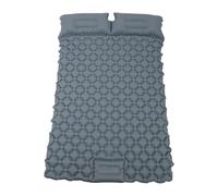 PAD NOCCHIO, MATE CAMPING INFIAMATO SULLA PERSONE, MATERVO DI CAMPING TPU con Bottoni a Scatto per le Coppie (GREY)