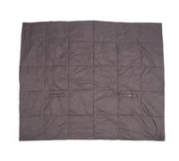 Pad pad riscaldamento elettrico coperta USB alimentato a 6 zone 3 livelli di temperatura grigio poliestere morbido per l'uso domestico in ufficio