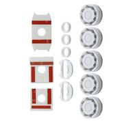 Pad Padini Ammortizzatore Aggiornato Cuscinetto Stampato Cuscino Smorzante Sostituto per Accessori per Stampanti Office Electronics Accessori per Ammortizzatori