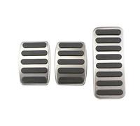 Pad Pedaliera Auto Per Suzuki SX4 Per Aerio Per Ciaz Per Vitara Per S-Cross Per Splash In Acciaio Inox Auto Gas Pedale Del Freno Coperture Copripedale Freno Frizione(MT 3 pieces)