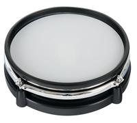 XDrum MP-08 Mesh Pad 08" (E-Drum, Mesh Head, Pelle in Tessuto, Dual Zone, Funzione Rim Shot, Sensazione di Gioco Naturale, Compatibile Roland, con Supporto)